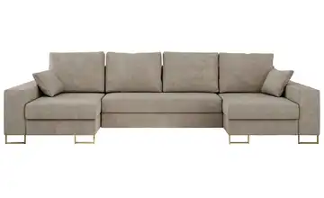 Wohnlandschaft Beige Beige