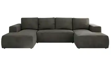 Wohnlandschaft Dunkelgrau Wohnlandschaft Grau Velvet Dunkelgrau