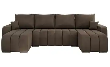 Wohnlandschaft Braun Braun Wohnlandschaft Braun Velvet