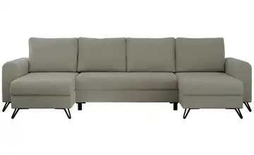  Wohnlandschaft Hellgrau  