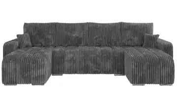  Wohnlandschaft Dunkelgrau  