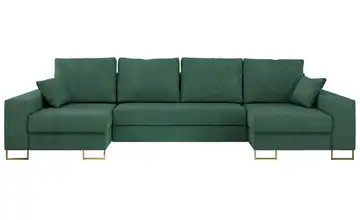 Wohnlandschaft Grün Grün