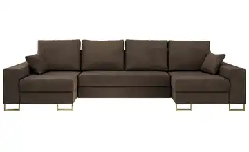 Wohnlandschaft Braun Braun