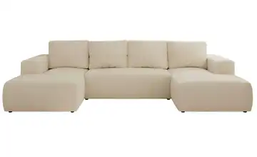 Wohnlandschaft Beige Wohnlandschaft Beige Boucle Beige