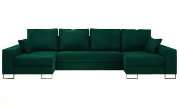 Wohnlandschaft Dunkelgrün