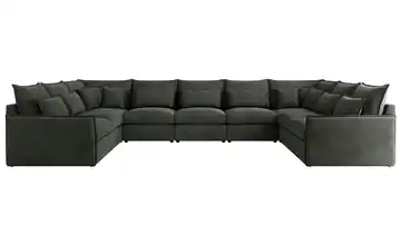 Wohnlandschaft Graphit