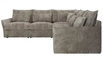 Ecksofa Veroso Hellbraun Ecksofa Braun Cord