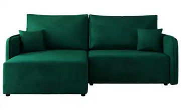 Ecksofa Dunkelgrün Ecksofa Grün Velvet Dunkelgrün links