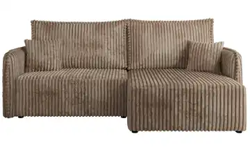 Ecksofa Braun Ecksofa Braun Cord Braun rechts