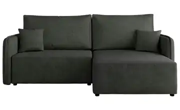 Ecksofa Dunkelgrau