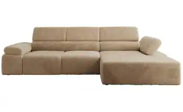 Ecksofa Teddy rechts Beige