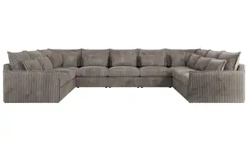 Wohnlandschaft Hellbraun