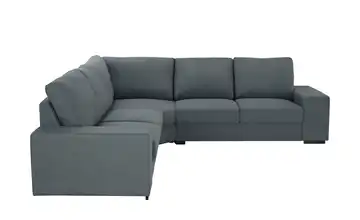 Ecksofa Renée Flachgewebe Anthrazit