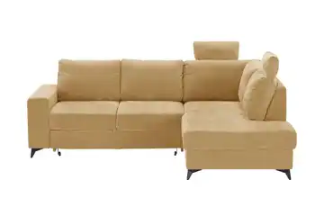 Ecksofa Salamanca rechts Gelb