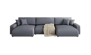 S-STYLE Wohnlandschaft Emma Grau