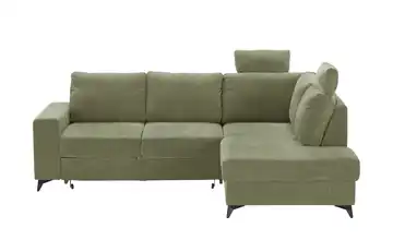 Ecksofa Salamanca rechts Moosgrün
