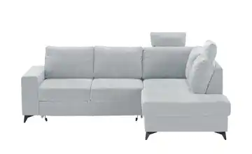Ecksofa Salamanca rechts Silbergrau