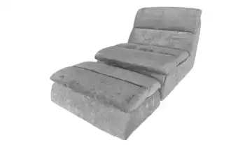 Sessel mit Hocker vakuumiert Maaret Grau