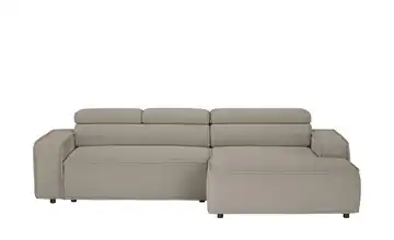 switch Ecksofa Liam Grundfunktion Feincord Schlamm rechts