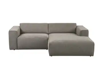 Ecksofa Enleen Schlamm rechts