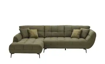 bobb Ecksofa Lazlo links Moosgrün