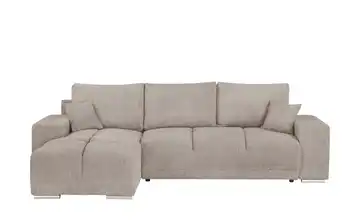 Ecksofa mit Schlaffunktion Barco Grundfunktion links Taupe