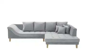 smart Ecksofa Wilma rechts Grau