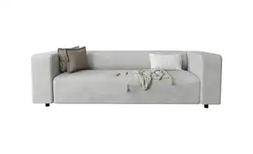 S-STYLE Einzelsofa Oskar Hellgrau