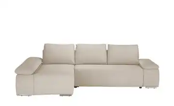 switch Ecksofa Soft Feincord ohne links Creme