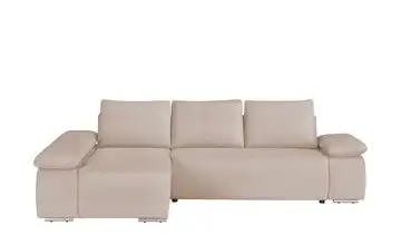 switch Ecksofa Soft Cordstoff grob Erweiterte Funktion links Beige
