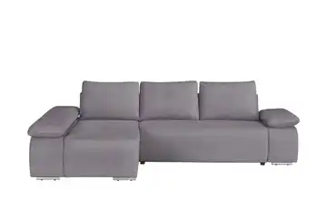 switch Ecksofa Soft Cordstoff grob Erweiterte Funktion links Grau