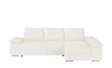 switch Ecksofa Soft Cordstoff grob ohne rechts Creme