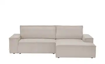 uno Ecksofa mit Schlaffunktion Fjord Beige rechts
