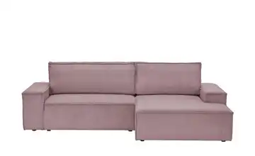 uno Ecksofa mit Schlaffunktion Fjord Altrosa rechts