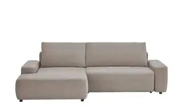 uno Ecksofa mit Schlaffunktion Bouli Taupe links