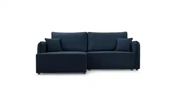 Selsey Ecksofa mit Schlaffunktion Kasssian links Marineblau