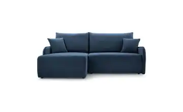 Selsey Ecksofa mit Schlaffunktion Netarro Marineblau links
