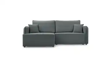 Selsey Ecksofa mit Schlaffunktion Kasssian links Grau