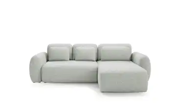 Ecksofa mit Schlaffunktion Falco Silbergrau