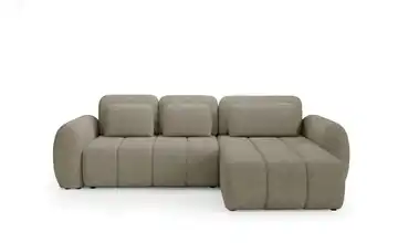 Ecksofa mit Schlaffunktion Contii Dunkelbeige
