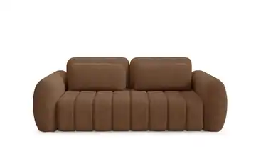 Schlafsofa mit Stauraum Contii Braun