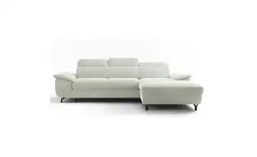 Selsey Ecksofa mit Schlaffunktion Lambo Grau rechts