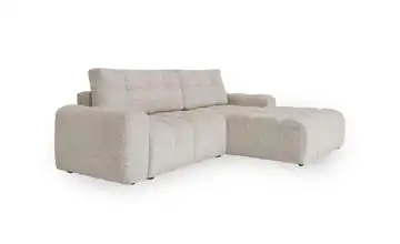 Miuform Ecksofa Hellgrau rechts
