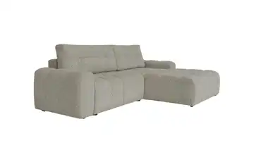 Miuform Ecksofa Grau rechts