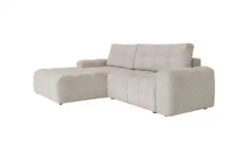 Miuform Ecksofa Hellgrau links