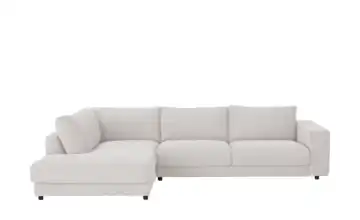 Jette Home Ecksofa Cord Sila Silbergrau Feincord links