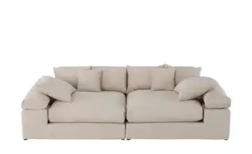 smart Big Sofa Lianea Beige Feincord