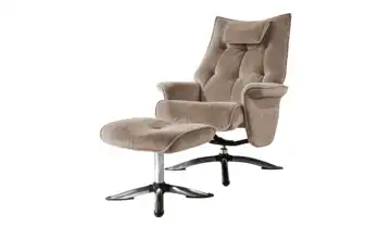 Relaxsessel grau - Stoff Betsy