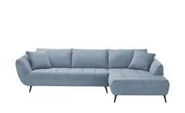 bobb Ecksofa mit Sitztiefenverstellung Carly