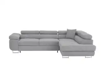 Ecksofa mit Schlaffunktion Tereccia Grau rechts